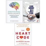 Heart Code,Emotional Intelligence,Lead Smart in AI Era 3 Books Collection Set - The Book Bundle