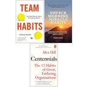Centennials,UnF#ck Morning Miracle Habits,Team Habits 3 Books Collection Set - The Book Bundle