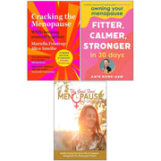 Good Food Menopause ,Owning Your Menopause, Cracking the Menopause 3 Books  Collection Set - The Book Bundle