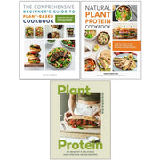 Plant Protein HB,Beginner's Guide Plant-Based,Natural Plant Protein 3 Books  Collection Set - The Book Bundle