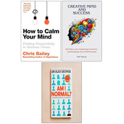 Am I Normal? HB,Creative Mind ,How to Calm Your Mind 3 Books Collection Set - The Book Bundle