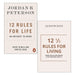 12 Rules for Life Jordan B Peterson, 12 1/2 Rules For Living Quentin Raye 2 Books Collection Set - The Book Bundle