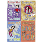 Jacqueline Wilson Collection 4 Books Set(My Mum Tracy Beaker [Hardcover], The Book of You, The Story of Tracy Beaker & Starring Tracy Beaker) - The Book Bundle