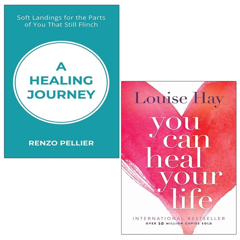 A Healing Journey Renzo Pellier,You Can Heal Your Life Louise L. Hay 2 Books Collection Set - The Book Bundle