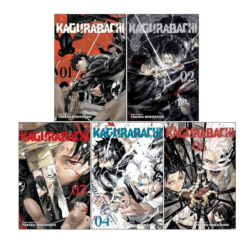 Kagurabachi Vols. 1 - 5 Books Collection Set By Takeru Hokazono - The Book Bundle