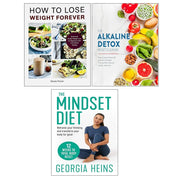 How to Lose Weight Forever, Mindset Diet, Alkaline Detox Reset Cleanse 3 Books Collection Set - The Book Bundle