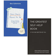Dear Diary, Please Fix Me Bex Valentine,Greatest Self-Help Book Vex King 2 Books Collection Set - The Book Bundle