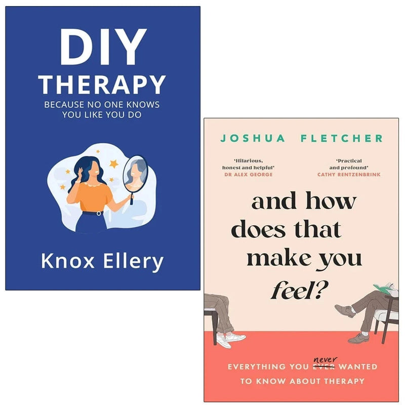 DIY Therapy Knox Ellery, And How Does That Make You Feel 2 Books Collection Set - The Book Bundle