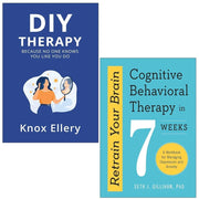 Retrain Your Brain Seth J. Gillihan ,DIY Therapy Knox Ellery 2 Books Collection Set - The Book Bundle
