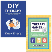 Therapy Games for Teens kevin, DIY Therapy Knox Ellery 2 Books Collection Set - The Book Bundle