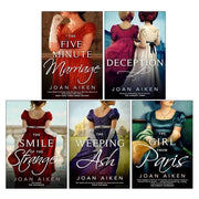 Joan Aiken 5 Books Collection Set(The Five-Minute Marriage ,Deception ,The Smile of the Stranger ,The Weeping Ash & The Girl from Paris) - The Book Bundle
