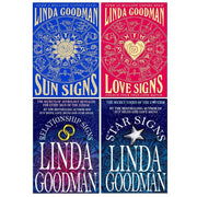 Linda Goodman Collection 4 Books Set(Sun Signs,Love Signs, Relationship Signs  & Star Signs) - The Book Bundle