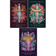 The Fair Isle Trilogy by Tessonja Odette 3 Books Collection Set ( To Carve a Fae Heart, To Wear a Fae Crown and To Spark a Fae War) - The Book Bundle