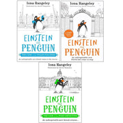 Einstein the Penguin Series 3 Books Collection Set by Iona Rangeley (Einstein the Penguin, The Case of the Fishy Detective, The Case of the Polar Poachers) - The Book Bundle