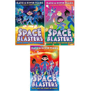 Space Blasters Series 3 Books Collection Set by Katie and Kevin Tsang (Suzie Saves The Universe, Suzie and the Moon Bugs, Suzie and the Comet of Chaos) - The Book Bundle