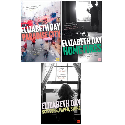Elizabeth Day Collection 3 Books Set (Paradise City, Home Fires, Scissors Paper Stone) - The Book Bundle
