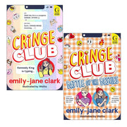 Cringe Club Series 2 Books Collection Set by Emily-Jane Clark(Cringe Club &  Battle of the Besties ) - The Book Bundle
