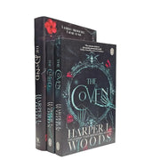 Coven of Bones Series by Harper L. Woods 3 Books Collection Set(The Coven ,The Cursed  & The Damned (Hardback)) - The Book Bundle