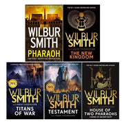 The Egyptian Series 6-10 Collection 5 Books Set by Wilbur Smith (Pharaoh ,The New Kingdom, Titans of War, Testament & House of Two Pharaohs) - The Book Bundle