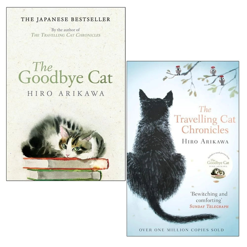 Hiro Arikawa Collection 2 Books Set (The Goodbye Cat, The Travelling Cat Chronicles) - The Book Bundle