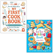 My First Cook Book David Atherton,Best Ever Baking Book By Jane Bull 2 Books Collection Set - The Book Bundle