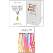 Don’t Trust Everything You Think,Unleashing Your Inner,Superagency 3 Books Collection Set - The Book Bundle