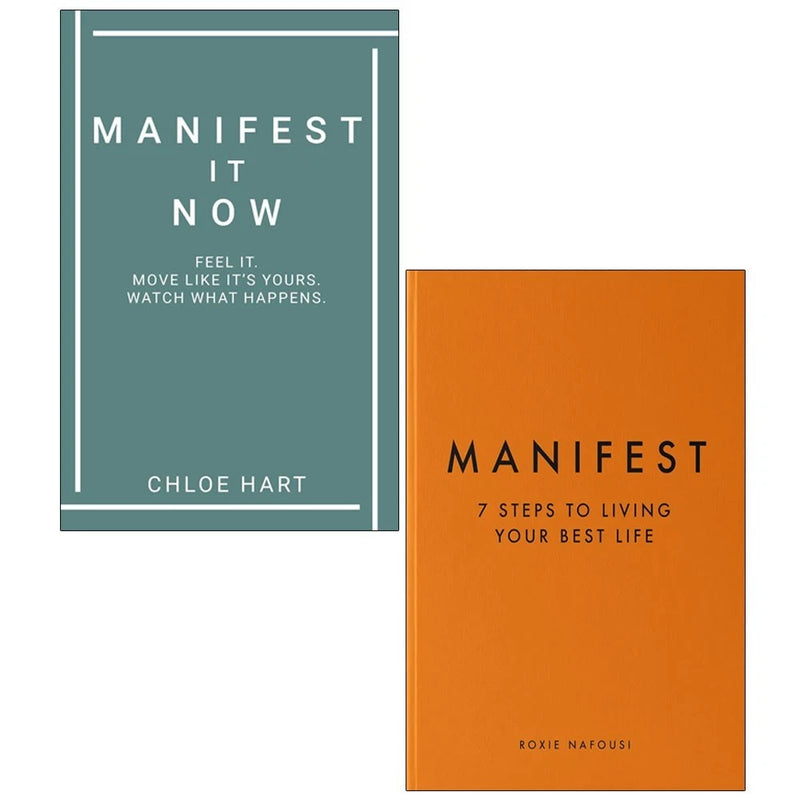 Manifest It Now by Chloe Hart,Manifest Internationa HB Book 2 Books Collection Set - The Book Bundle