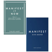 Manifest It Now by  Chloe Hart,Manifest: Dive Deeper HB  2 Books Collection Set - The Book Bundle