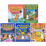 Cat & Cat Adventures Series 5 Books Collection Set By Susie Yi - The Book Bundle
