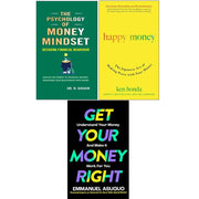 Psychology of Money Mindset,Get Your Money ,Happy Money 3 Books Collection Set - The Book Bundle