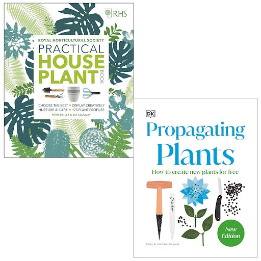 RHS Practical House Plant, RHS Propagating Plants Alan Toogood 2 Books Set HB - The Book Bundle