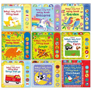 Baby's Very First Noisy Book Collection 9 Books Set By Fiona Watt - The Book Bundle
