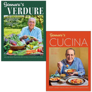 Gennaro Contaldo Collection 2 Books Set (Gennaro’s Verdure & Gennaro's Cucina HB) - The Book Bundle