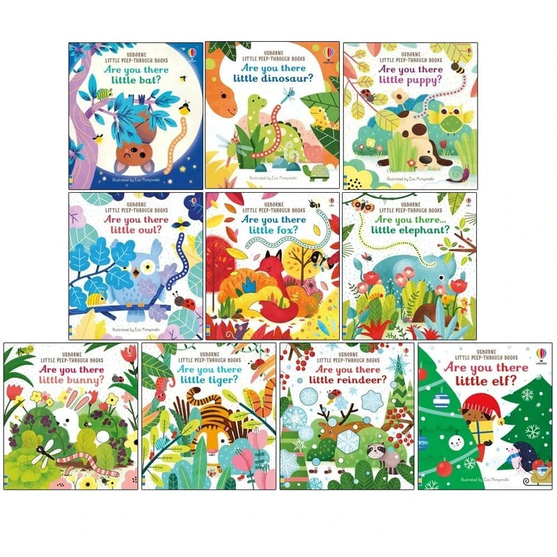 Little Lift and Look 8 Books Collection Set By Anna Milbourne - The Book Bundle