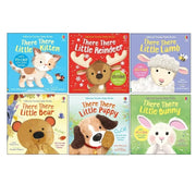 Usborne Touchy Feely book Collection 6 Books Set By Anna Milbourne(Kitten,Reindeer, Lamb,Bear,Puppy &Bunny) - The Book Bundle