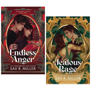 Monsters Within Series by Sav R. Miller 2 Books Sprayed Edges Collection Set(Endless Anger & Jealous Rage - The Book Bundle