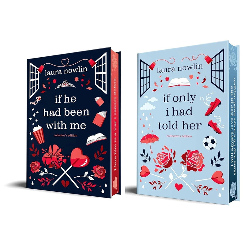 Laura Nowlin Collection 2 Books Collector's Edition Set(If He Had Been with Me & If Only I Had Told Her ) - The Book Bundle