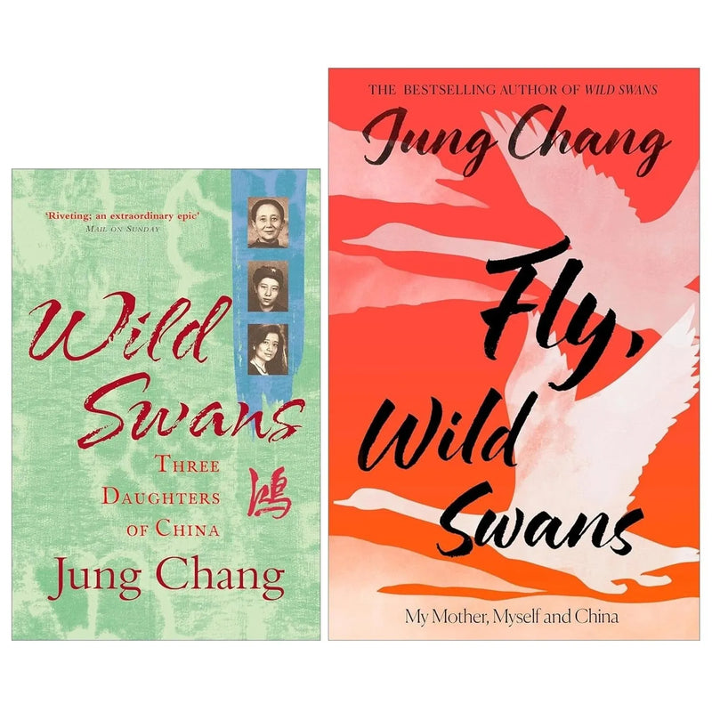 Jung Chang Collection 2 Books Collection Set(Wild Swans: Three Daughters of China & Fly, Wild Swans: My Mother, Myself and China) - The Book Bundle