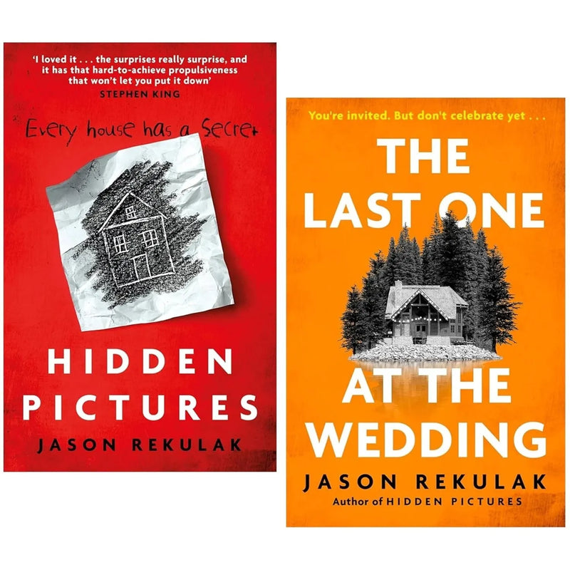 Jason Rekulak 2 Books Collection Set(Hidden Pictures  & The Last One at the Wedding) - The Book Bundle