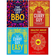 Curry Guy BBQ, Curry Guy,Curry Guy Easy,Healthy Indian Curry 4 Books Collection Set - The Book Bundle