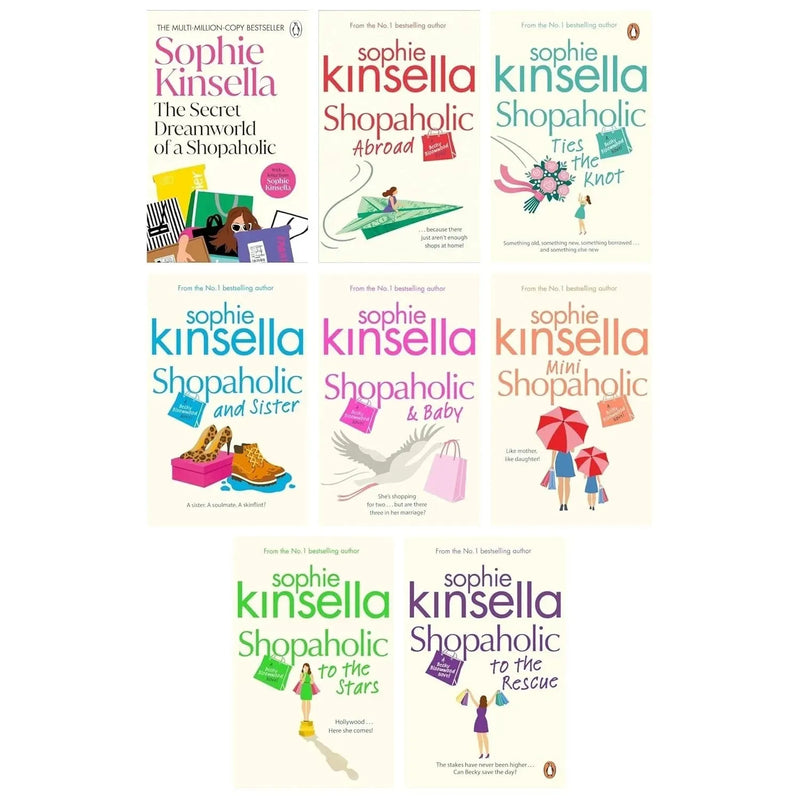 Becky Bloomwood Shopaholic Series 8 Books Collection Set by Sophie Kinsella - The Book Bundle