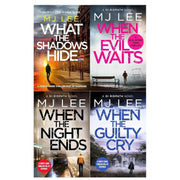 M J Lee DI Ridpath Collection 4 Books Set (When the Evil Waits ,When the Guilty Cry, When the Night Ends  & What the Shadows Hide) - The Book Bundle
