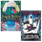 Peter Bunzl Magicborn 2 Books Collection Set (Magicborn & Glassborn) - The Book Bundle
