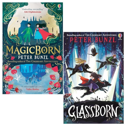 Peter Bunzl Magicborn 2 Books Collection Set (Magicborn & Glassborn) - The Book Bundle