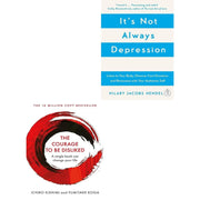 Courage To Be Disliked , It's Not Always Depression 2 Books Collection Set - The Book Bundle