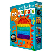 Never Touch The Animals Gift Set 3 books with Bumpy Touches Box set(Never Touch the Stinky Piglets, Never Pop a Dinosaur & Never Touch the Bugs) - The Book Bundle