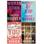 Colleen Hoover Collection 4 Books Set(Woman Down, Reminders of Him ,Regretting You &  Layla) - The Book Bundle