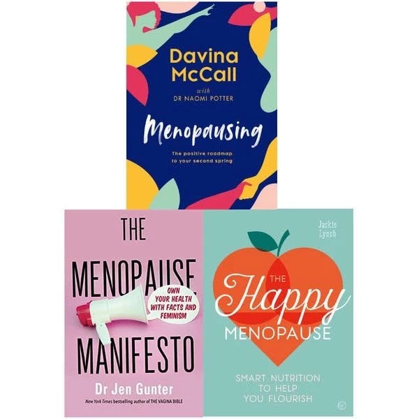 Menopausing (HB), Happy Menopause, Menopause Manifesto 3 Books Collection Set - The Book Bundle