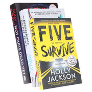 Holly Jackson's 3 Books Collection Set(The Reappearance of Rachel Price,Five Survive &  Not Quite Dead Yet ) - The Book Bundle