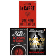 John le Carré , Nick Harkaway Novel 3 Books Collection Set(Our Kind of Traitor , A Legacy of Spies  &  Karla's Choice) - The Book Bundle